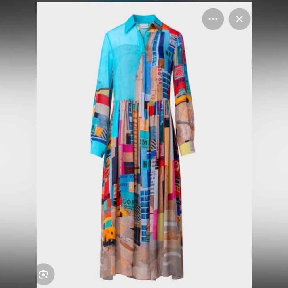 Rare Akris Punto Long Sleeve Dress NEW W/ Tags